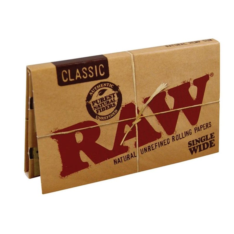 RAW Single Wide Classic Natural Rolling Papers