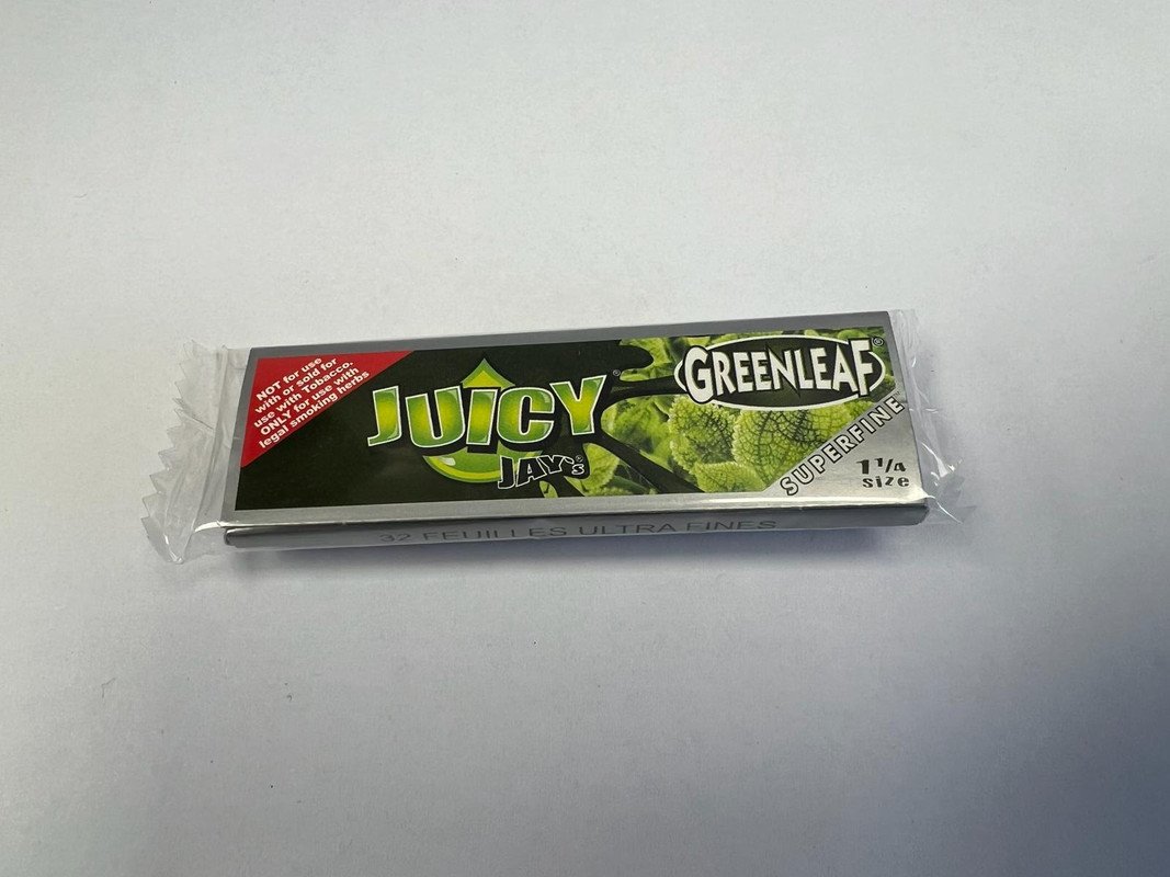 Juicy Jays Green Leaf Flavoured Rolling Papers