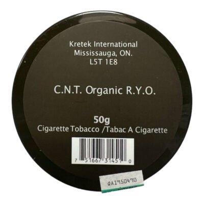 CNT Organic Additive free Jar Green