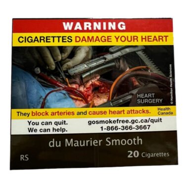 DU MAURIER SMOOTH RS