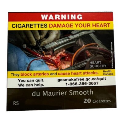 DU MAURIER SMOOTH RS