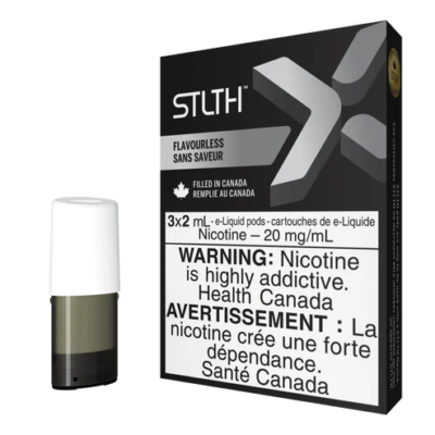 STLTH PODS FLAVOURLESS