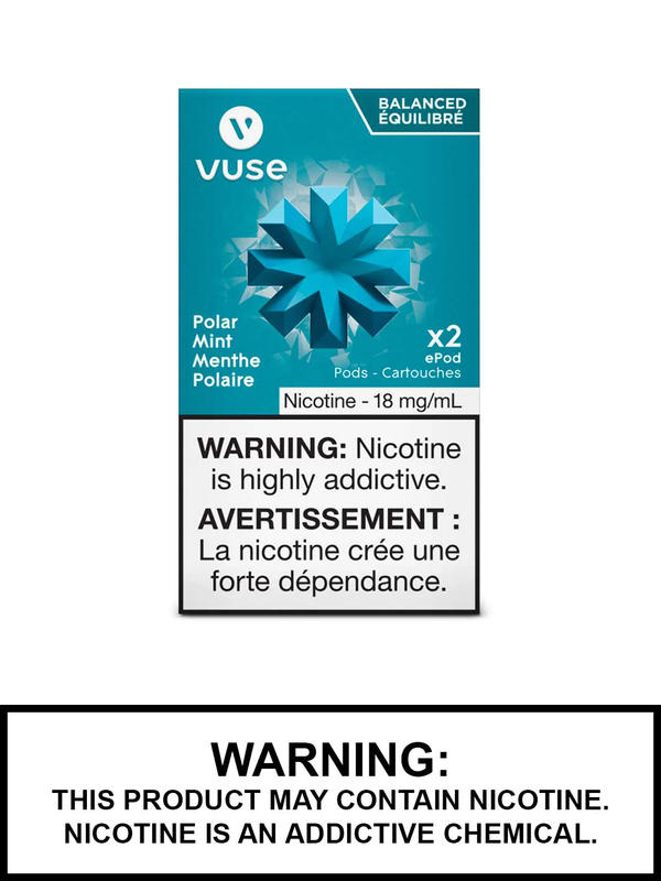 VUSE CARTRIDGES 18MG