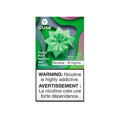 VUSE CARTRIDGES 18MG