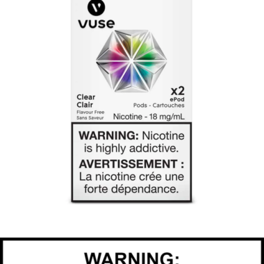 VUSE CARTRIDGES 18MG