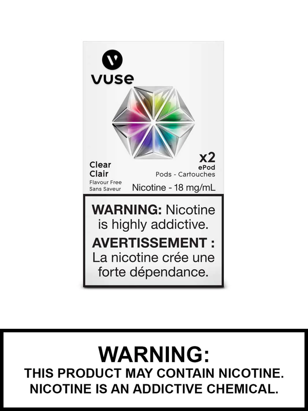 VUSE CARTRIDGES 18MG