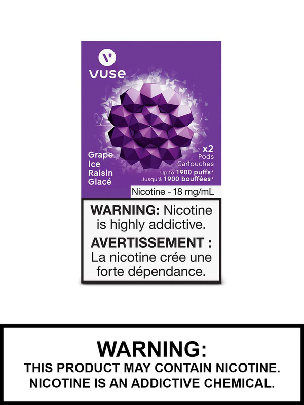 VUSE CARTRIDGES 18MG