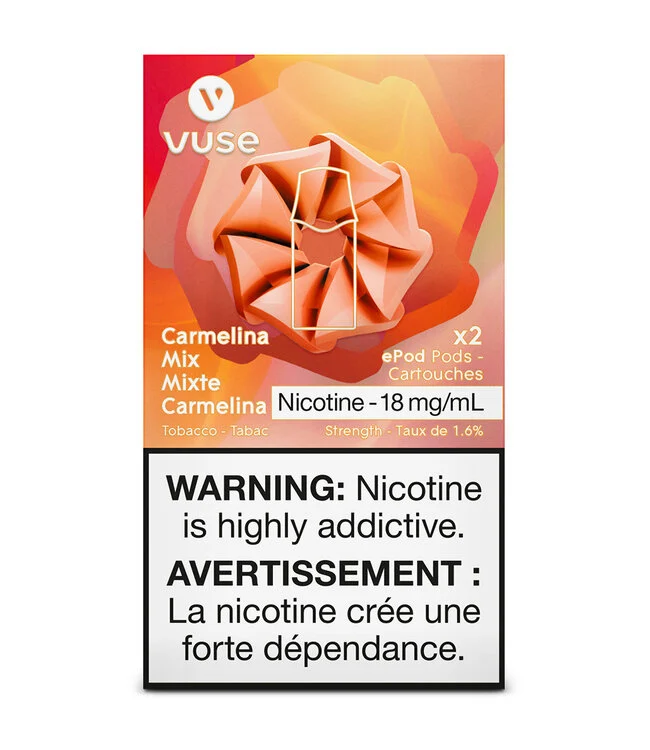 VUSE CARTRIDGES 18MG