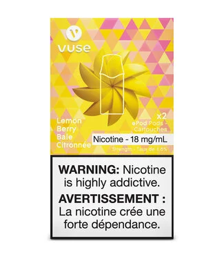 VUSE CARTRIDGES 18MG
