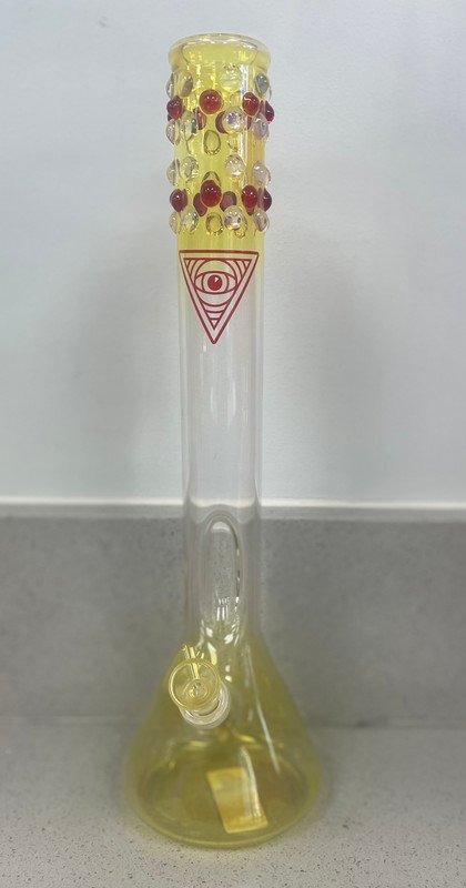 BONG 17" RED EYE TALL RED