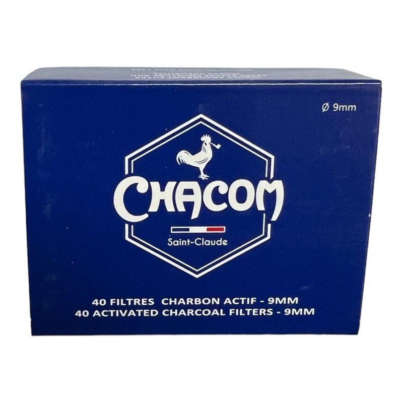 CHACOM CARBON ACTIVE  9MM PIPE FILTERS
