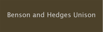 BENSON AND HEDGES UNISON KS