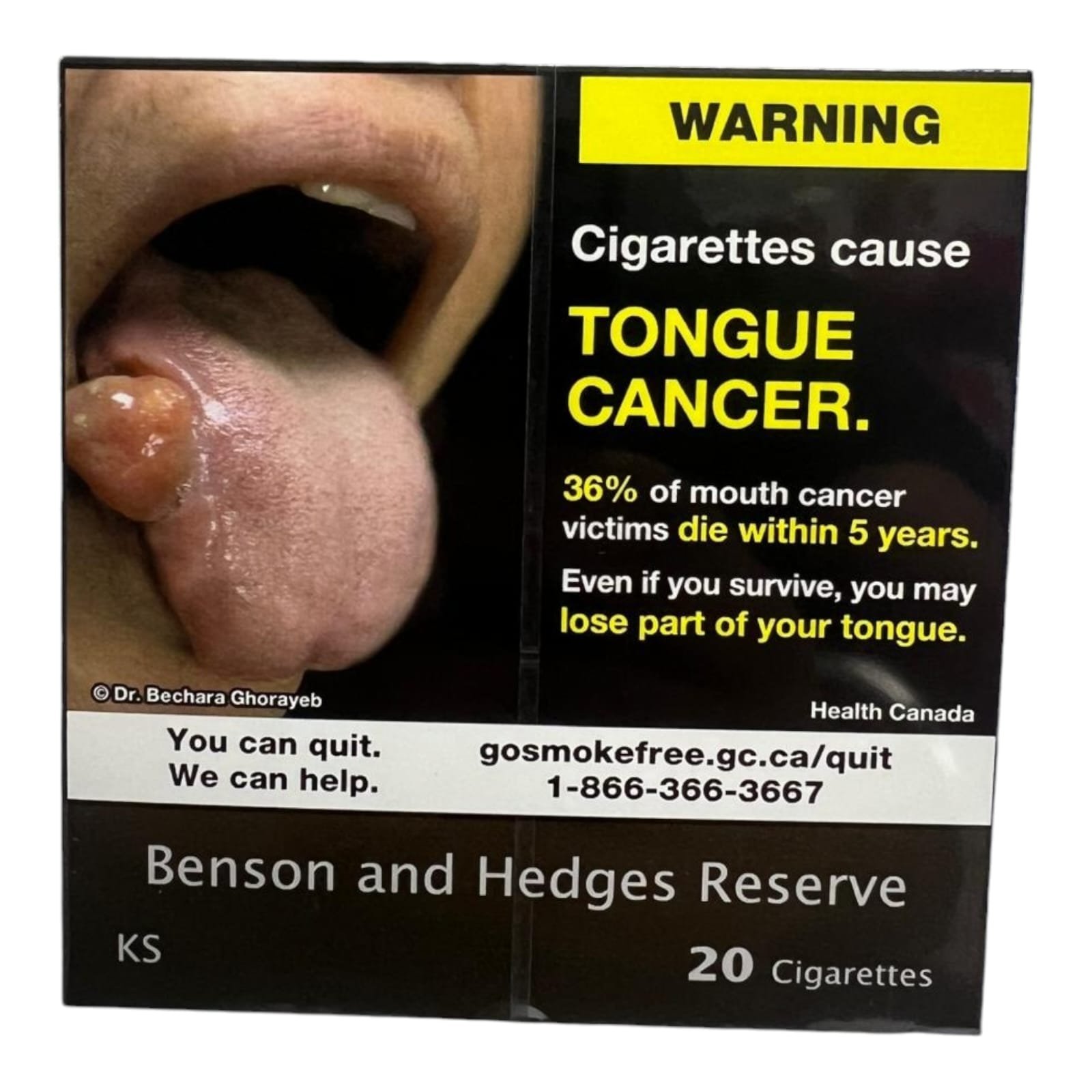 BENSON AND HEDGES RESERVE KS