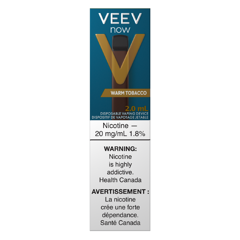 VEEV NOW WARM TOBACCO