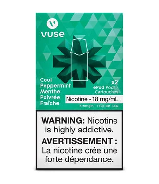 VUSE CARTRIDGES 18MG