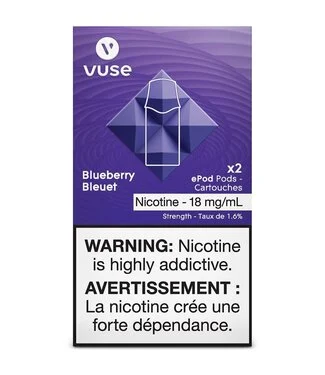 VUSE CARTRIDGES 18MG