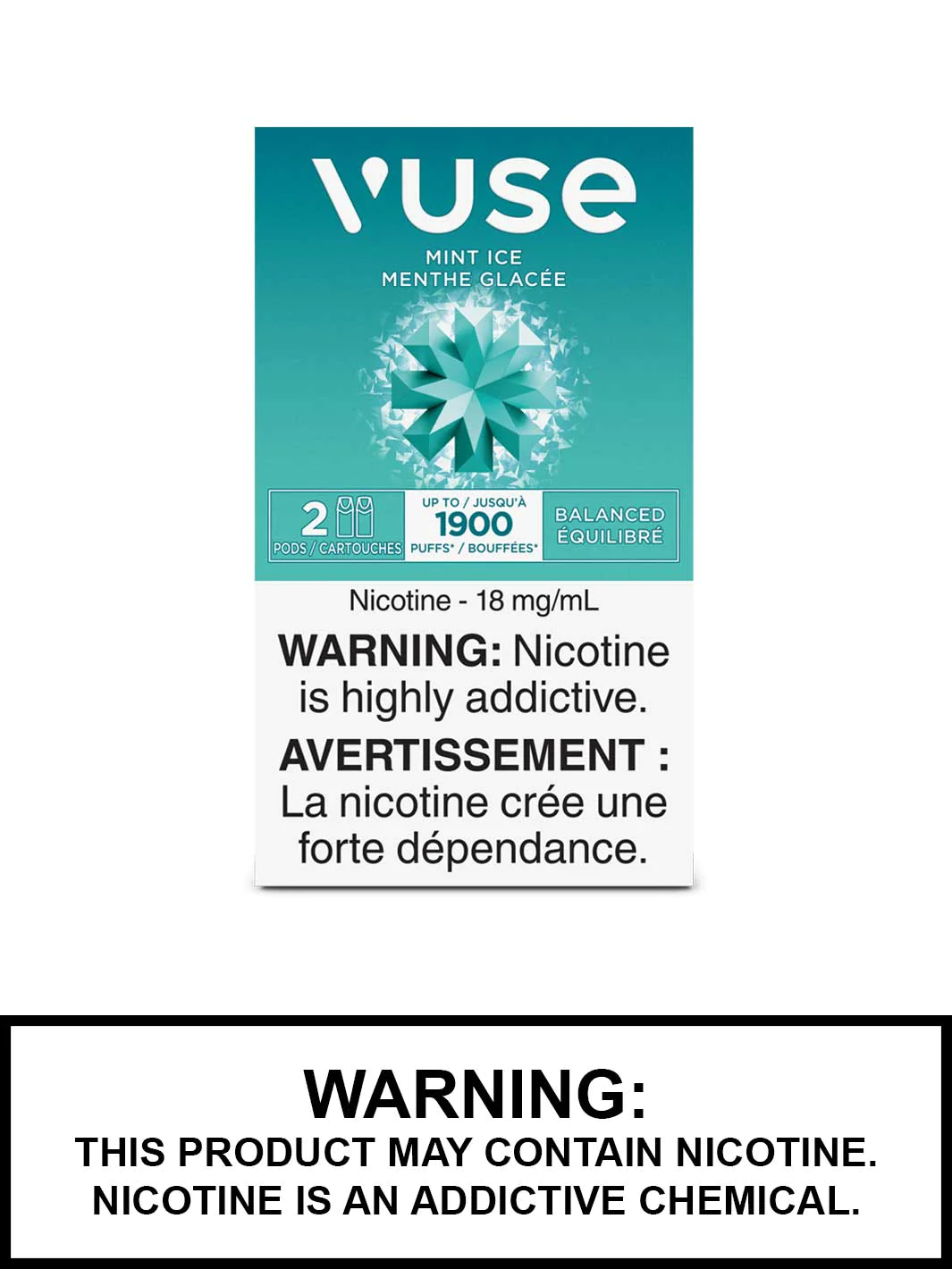 VUSE CARTRIDGES 18MG