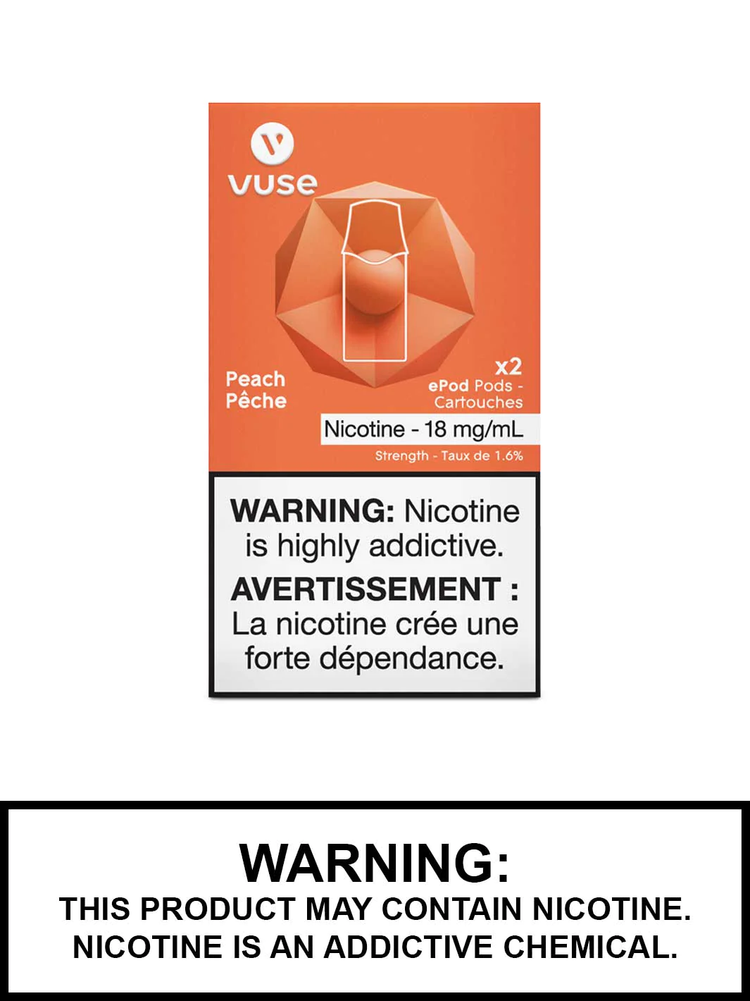 VUSE CARTRIDGES 18MG