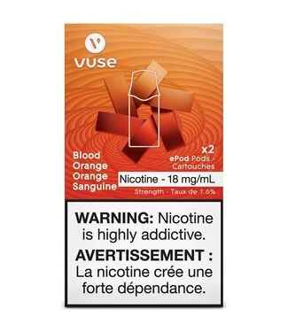VUSE CARTRIDGES 18MG