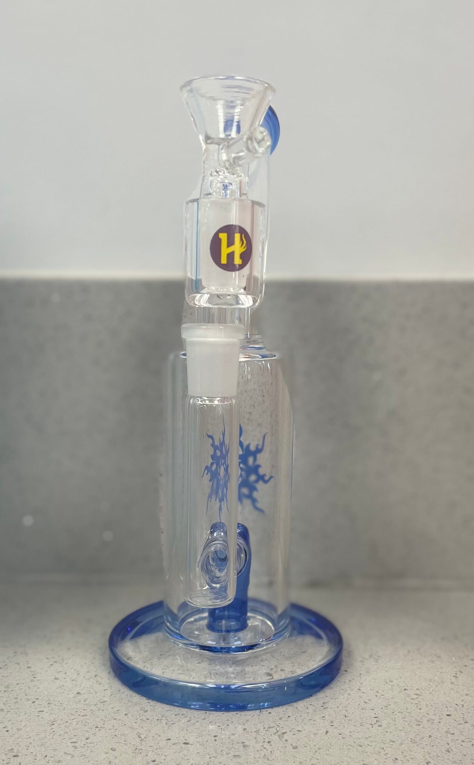 BONG 8" NEW BLUE